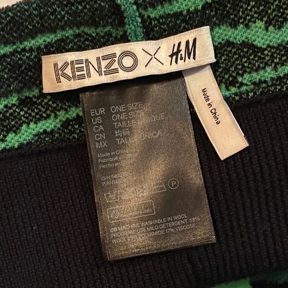 Kenzo X H&M Green Beanie - Picture 4 of 4